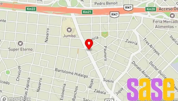 mapa de Eléctrica Vergara Tienda de iluminación, Electricista, Tienda de componentes electrónicos, Ferretería en Morón