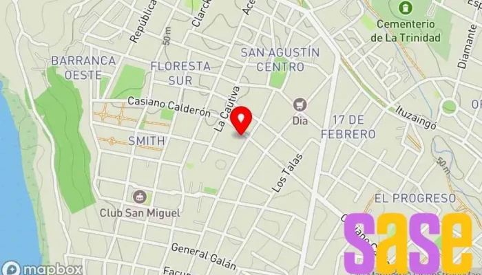 mapa de ELECTRICAR Taller de reparación de automóviles en Paraná