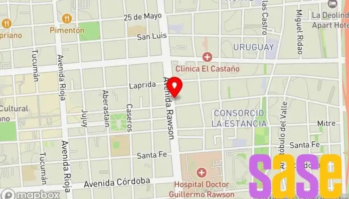 mapa de Electricar SRL Tienda de repuestos para automóviles en San Juan