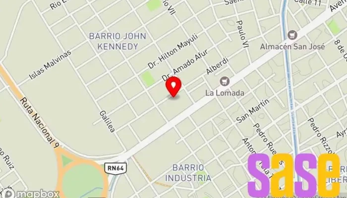 mapa de Electricidad -AM Electricista en Santiago del Estero