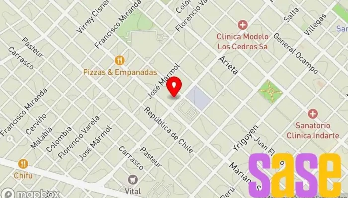 mapa de Electricidad Andar Tienda de electricidad en San Justo