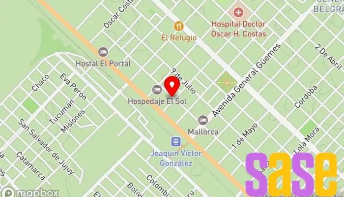 mapa de electricidad ariel Asesor en Joaquin V. González