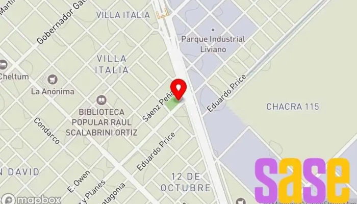 mapa de Electricidad Del Automotor Daniel Alva Taller de reparación de automóviles en Trelew