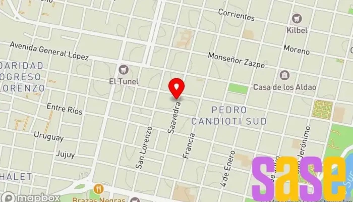 mapa de ELECTRICIDAD DEL AUTOMOTOR Tienda de neveras, Servicio de reparación de aire acondicionado en Santa Fe de la Vera Cruz