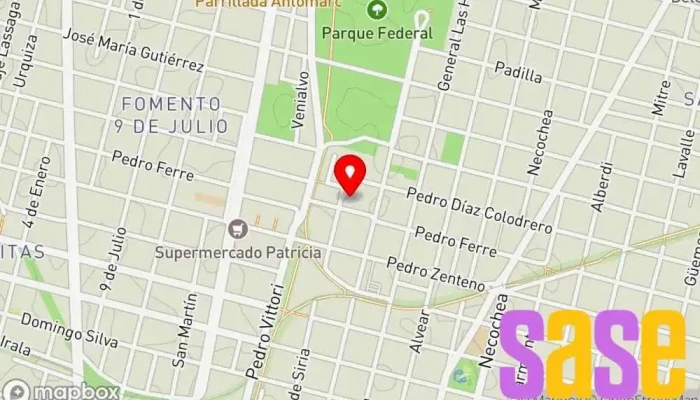 mapa de Electricidad Del Automotor Taller de reparación de automóviles en Santa Fe de la Vera Cruz