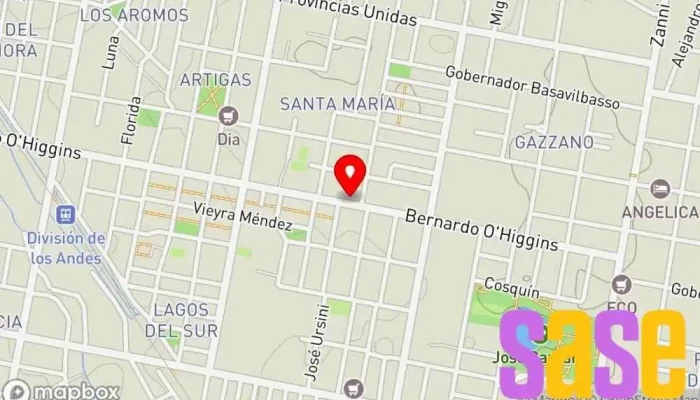 mapa de Electricidad del Automotor Taller de automóviles en Paraná