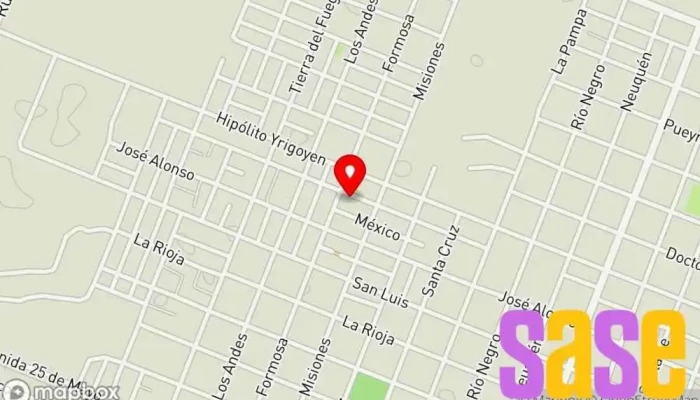 mapa de Electricidad del Automotor MJ Taller de reparaciones eléctricas en Quitilipi