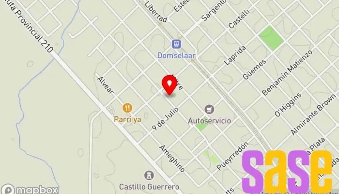 mapa de Electricidad Domselaar. Ferretería y todo lo necesario para el hogar Tienda de herramientas, Electricista, Instalador de gas, Artesanía, Pintura, Fontanero en Domselaar