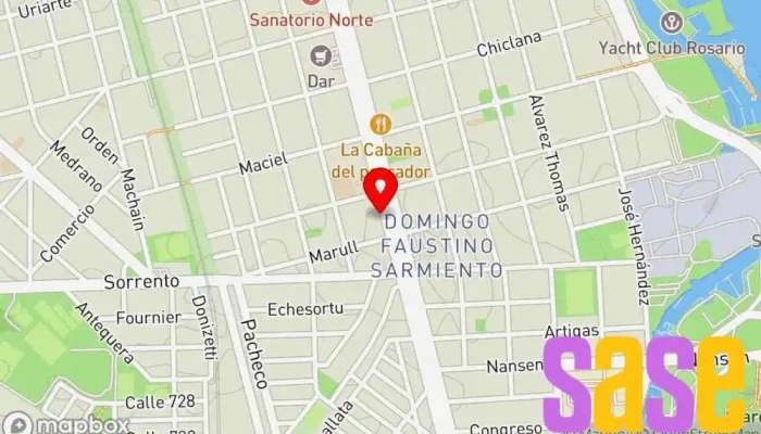 mapa de ELECTRICIDAD ELECTRILUZ Tienda de electricidad en Rosario