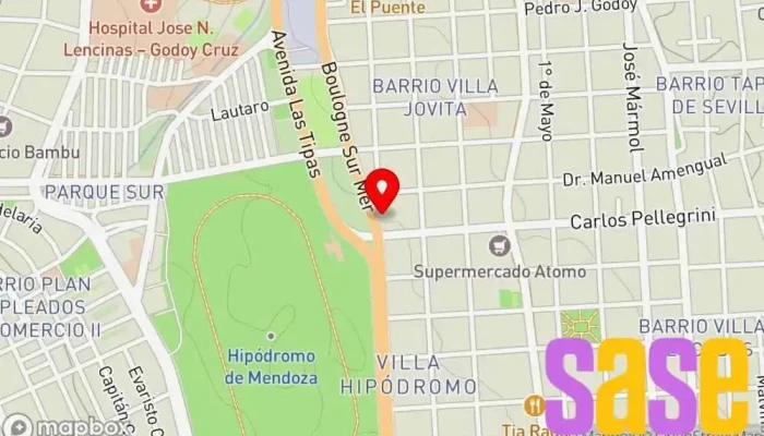 mapa de Electricidad Iluminación Tienda de iluminación en Godoy Cruz