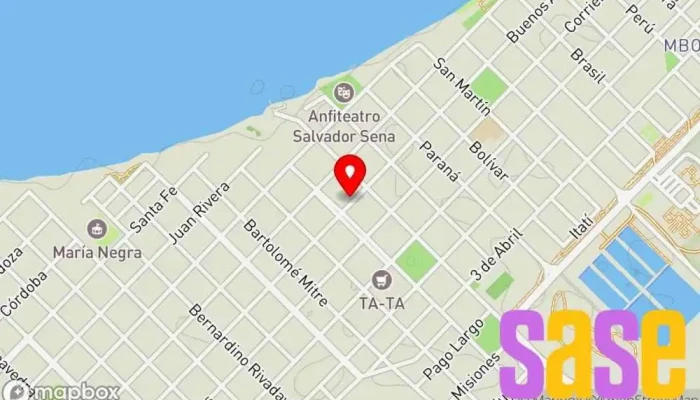 mapa de Electricidad La Union Srl Centro comercial en Ituzaingó