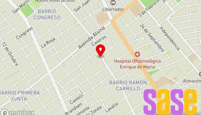mapa de Electricidad Luna Sud Tienda de electricidad, Ferretería en Santiago del Estero