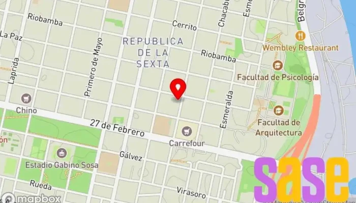 mapa de ELECTRICIDAD SAQUINO Tienda de electricidad, Tienda de iluminación en Rosario