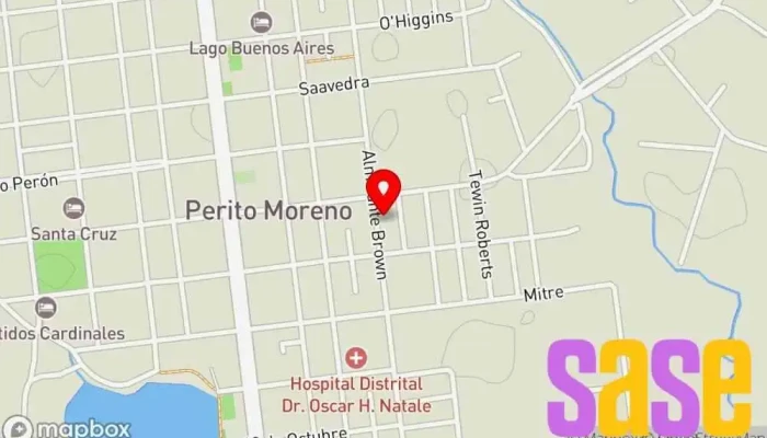 mapa de Electricidad Solano Tienda de electricidad en Perito Moreno