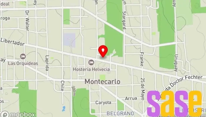 mapa de Electricidad Weyreuter Ventas  en Montecarlo