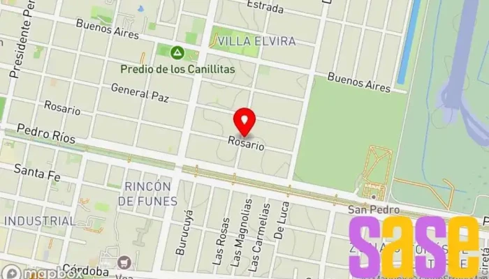mapa de Electricidad y servicios Nieva Constructor en Funes