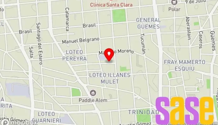 mapa de Electricista 