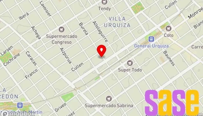 mapa de Electricista de Villa Urquiza Electricista en C1431EHD