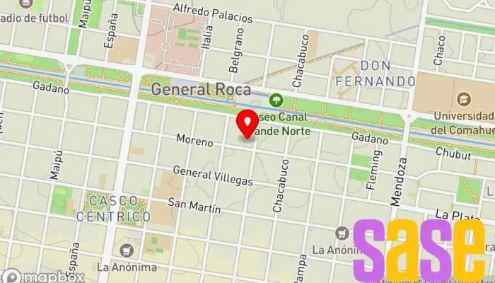 mapa de ELECTRICISTA GABRIEL CORRAL Electricista en Gral. Roca