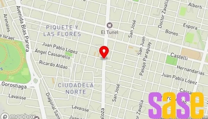 mapa de ELECTRICISTA MATRICULADO - ELECTRICIDAD SANTA FE - URGENCIAS ELÉCTRICAS Servicio de instalación eléctrica, Servicio de reparación de aire acondicionado en Santa Fe de la Vera Cruz