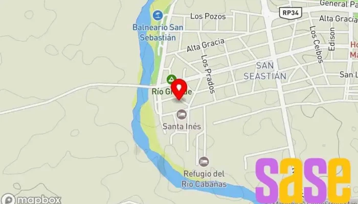 mapa de Electricista Matriculado en Mina Clavero | Instalación Apta, Certificación y Planos | Electricidad Sandua Electricista, Servicio de instalación eléctrica en Mina Clavero