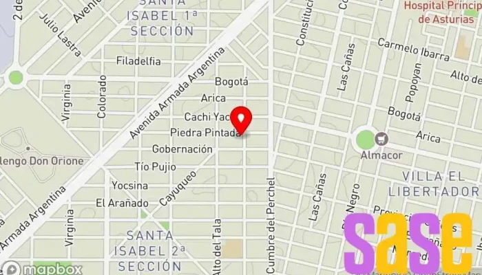 mapa de Electricor Tienda de electricidad en Córdoba