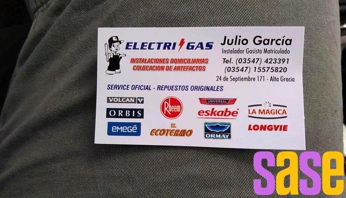 Electrigas Cerca De Mi - Alta Gracia