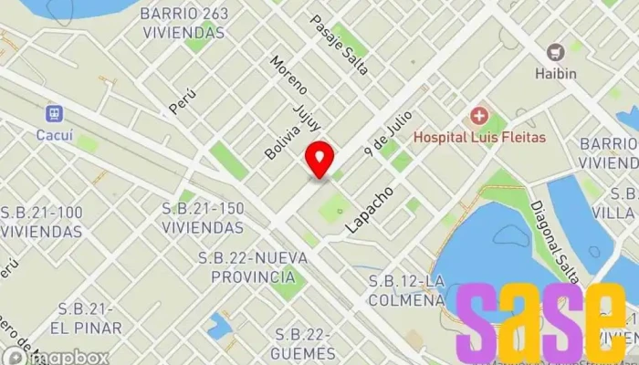 mapa de Electrisidad Electricista en Fontana