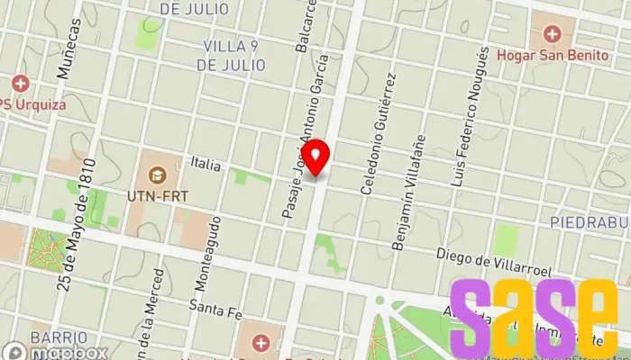 mapa de Electro 9 de Julio Tienda de electricidad en San Miguel de Tucumán