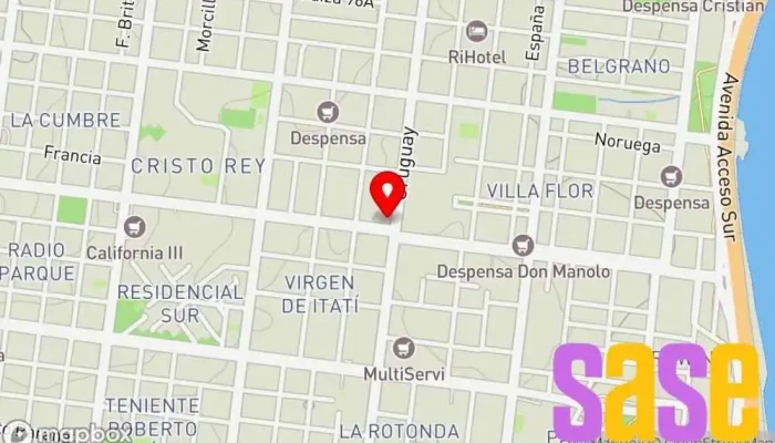mapa de Electro ADA Tienda de repuestos para automóviles, Tienda de accesorios para automóviles en Posadas