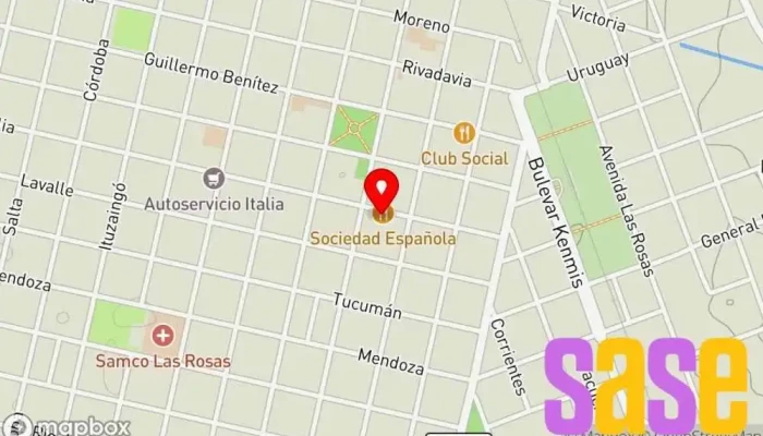 mapa de Electro Aisem Tienda de electrónica en Las Rosas