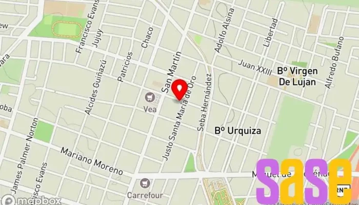 mapa de Electro alarmas Proveedor de alarmas de coche en Luján de Cuyo