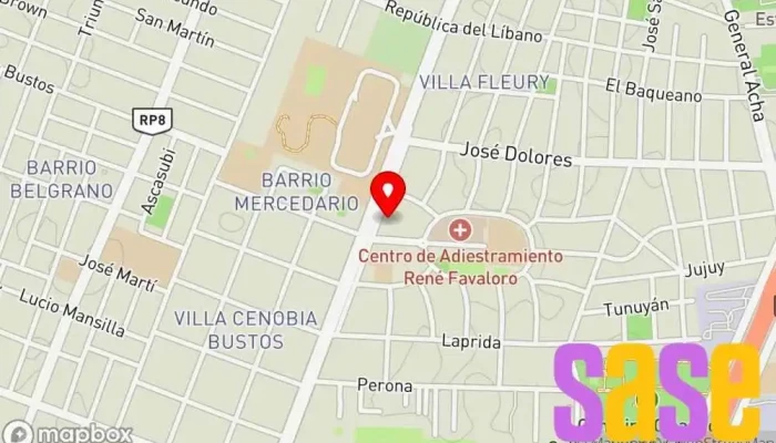mapa de Electro alfa Tienda de repuestos para automóviles en San Juan