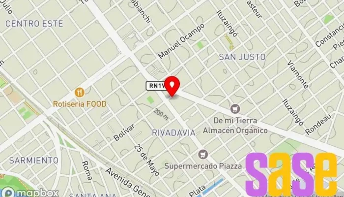 mapa de Electro Auto Taller de reparación de automóviles en Villa María