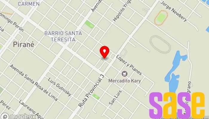 mapa de Electro Avellaneda Pirane Tienda de reparación de teléfonos móviles en Pirané