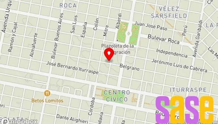 mapa de Electro Avenida. Tienda de electricidad en San Francisco