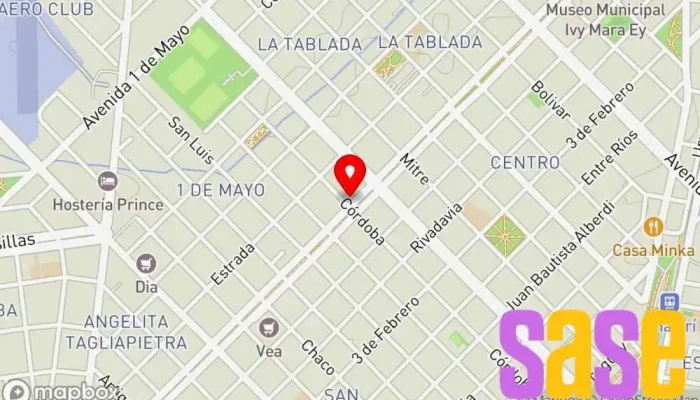 mapa de Electro Avenida Tienda de electricidad en Chajarí