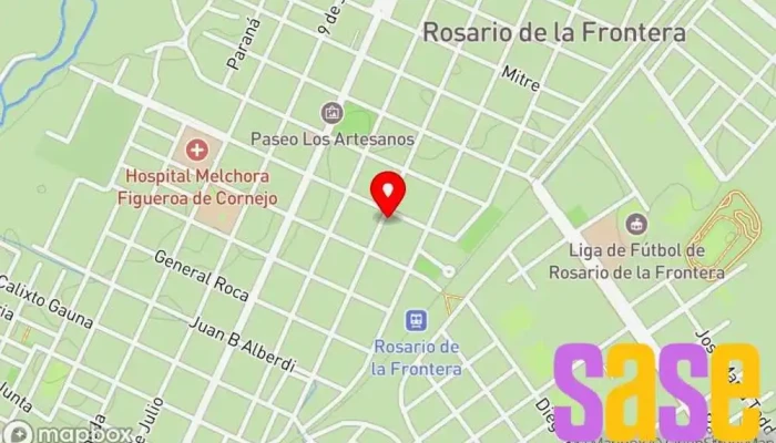 mapa de Electro Byte Tienda de iluminación, Tienda de electrónica, Tienda de herramientas en Rosario de la Frontera