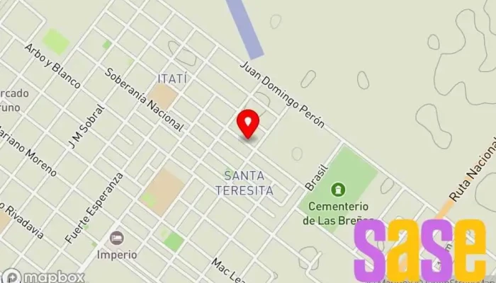 mapa de Electro camp Electricista en Las Breñas