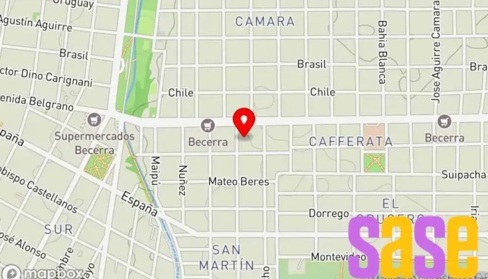 mapa de ELECTRO-COR Taller de reparación de automóviles en Córdoba