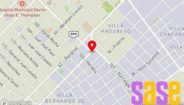 mapa de Electro Dos Materiales Eléctricos Tienda de electricidad, Equipos y soluciones de energía, Empresa de suministros industriales, Tienda de iluminación en Gran Buenos Aires