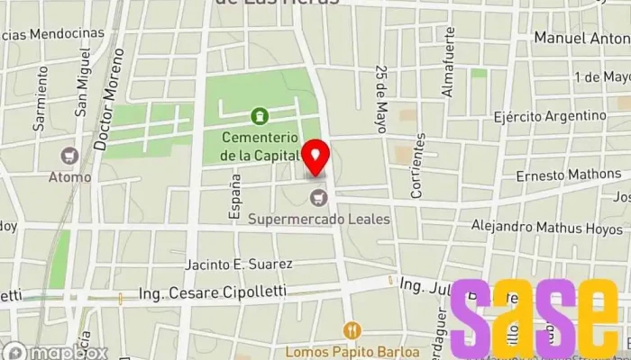 mapa de Electro Edu Taller de reparación de automóviles en Las Heras