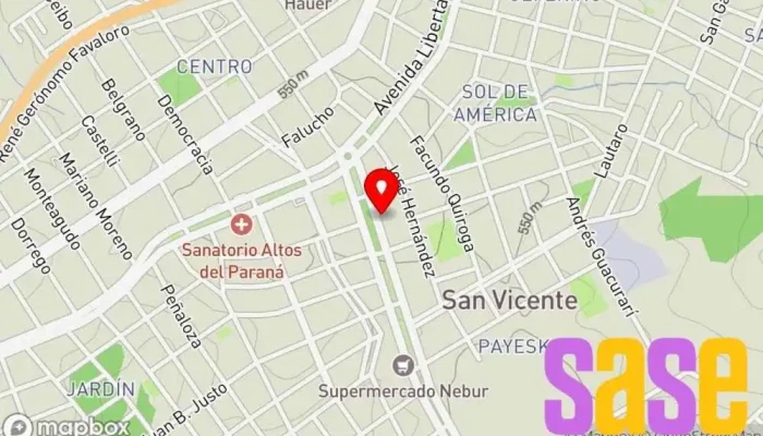 mapa de Electro Fer Materiales Electricos Centro comercial en San Vicente