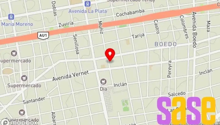 mapa de Electro Gen SRL Electricista en Cdad. Autónoma de Buenos Aires