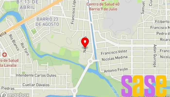 mapa de Electro González Tienda de iluminación en Salta