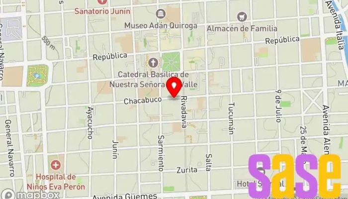 mapa de Electro Hobby  en San Fernando del Valle de Catamarca