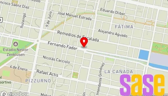 mapa de Electro-ilum Tienda de electricidad en Rafaela