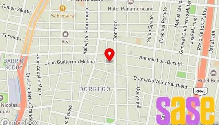 mapa de Electro Iluminacion Tienda de iluminación en Guaymallén