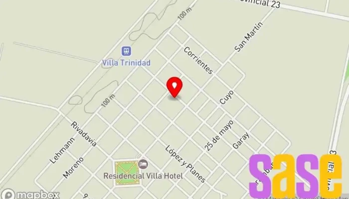 mapa de Electro Integral Ferretería en Villa Trinidad