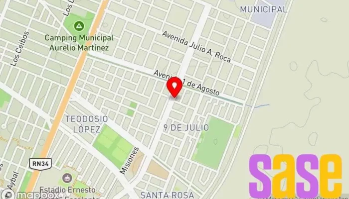 mapa de ELECTRO ION Ferretería en Libertador Gral San Martín